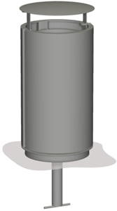Papierkorb Aalen Pk22